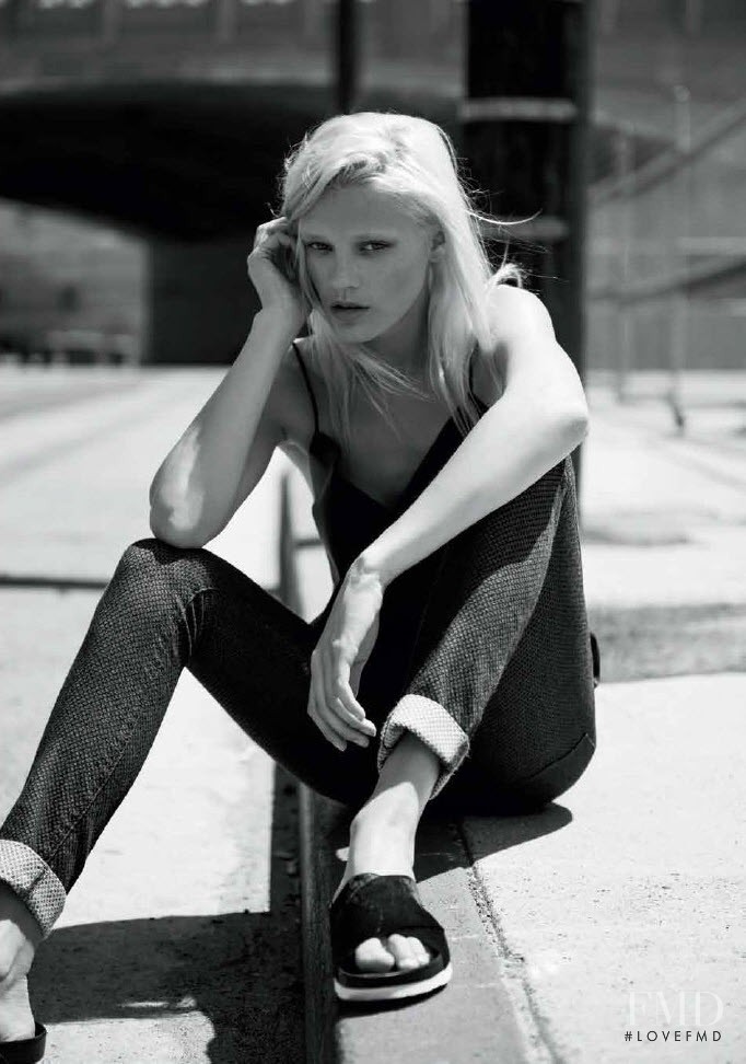 Leila Goldkuhl featured in  the N:Philanthropy lookbook for Spring/Summer 2015