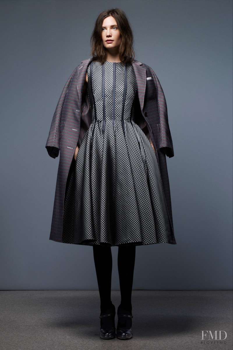 Drake Burnette featured in  the Thom Browne lookbook for Pre-Fall 2013