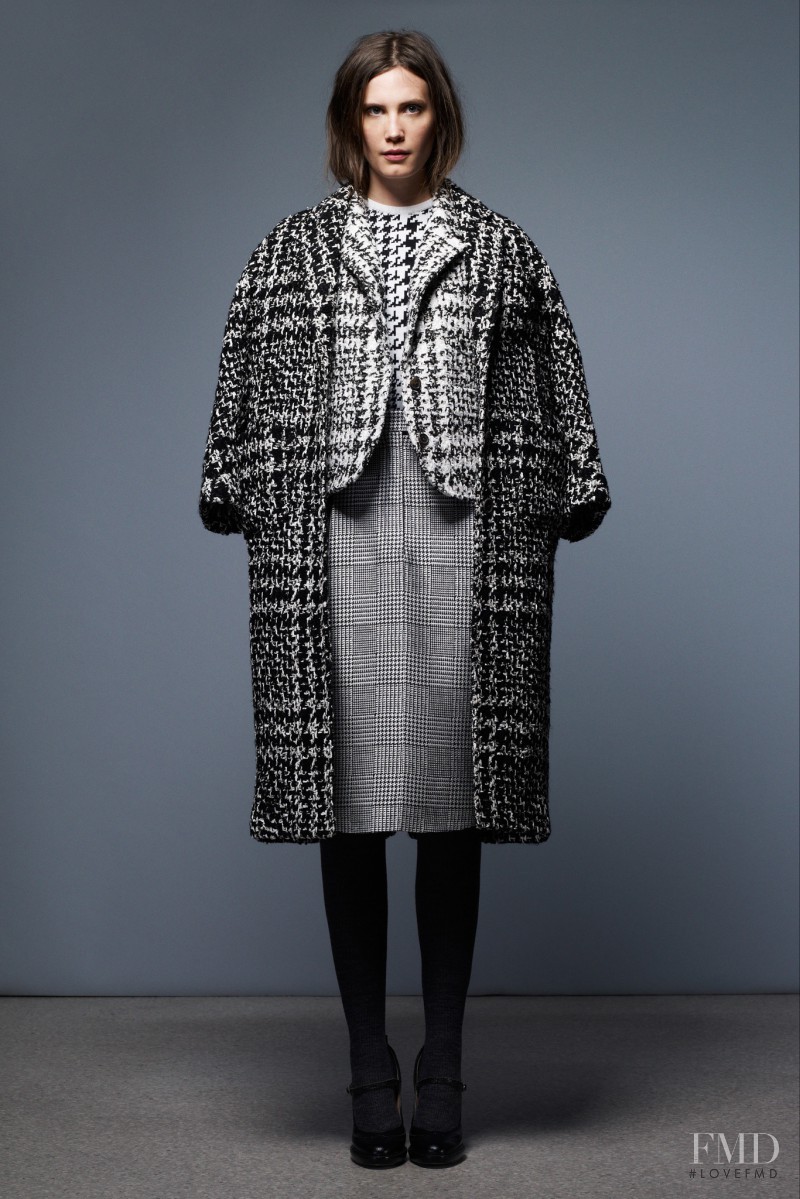 Drake Burnette featured in  the Thom Browne lookbook for Pre-Fall 2013