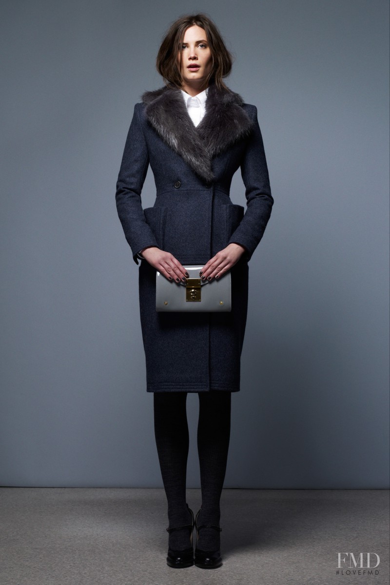 Drake Burnette featured in  the Thom Browne lookbook for Pre-Fall 2013