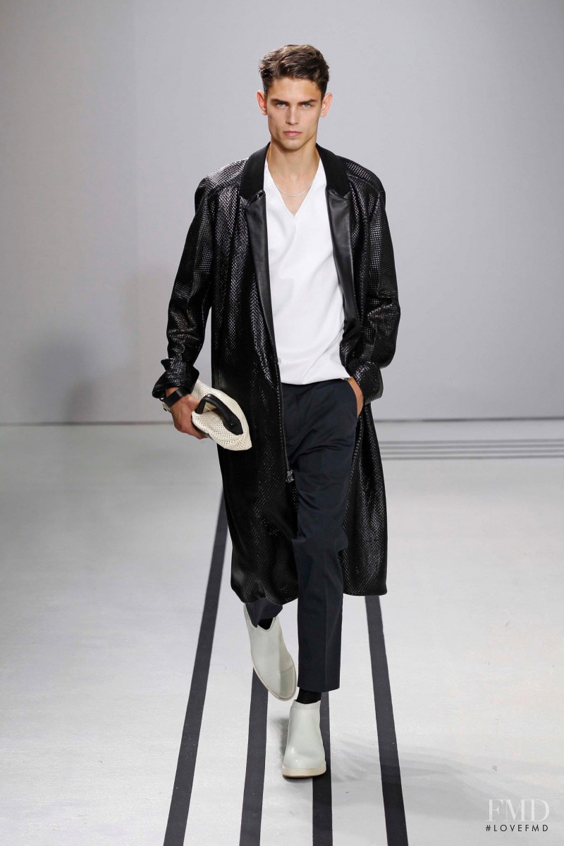 Arthur Gosse featured in  the 3.1 Phillip Lim fashion show for Spring/Summer 2013