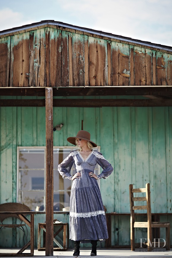 Leila Goldkuhl featured in  the Free People Wildfire catalogue for Summer 2014