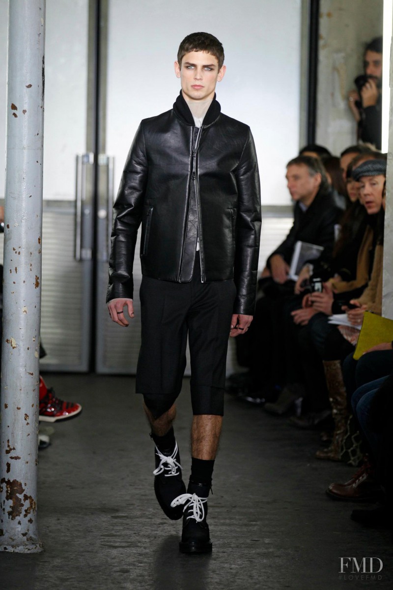 Arthur Gosse featured in  the 3.1 Phillip Lim fashion show for Autumn/Winter 2012