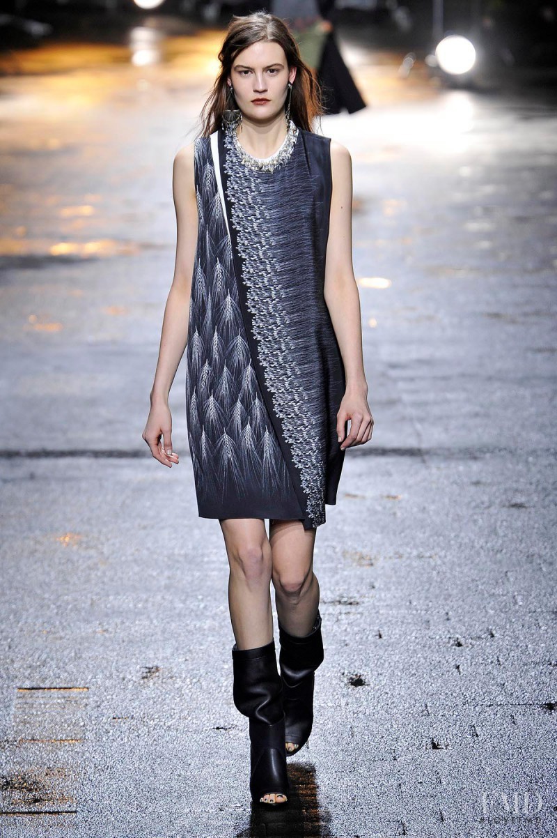 Maria Bradley featured in  the 3.1 Phillip Lim fashion show for Autumn/Winter 2013