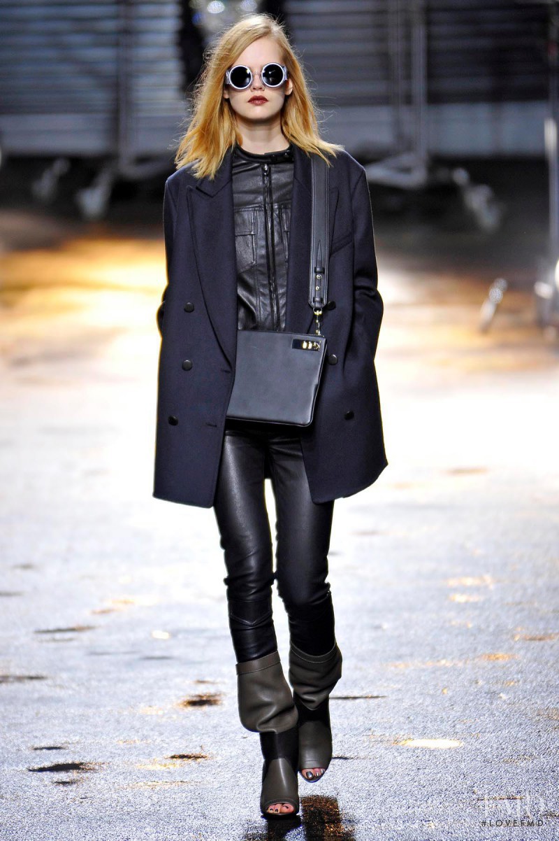 Stina Rapp featured in  the 3.1 Phillip Lim fashion show for Autumn/Winter 2013