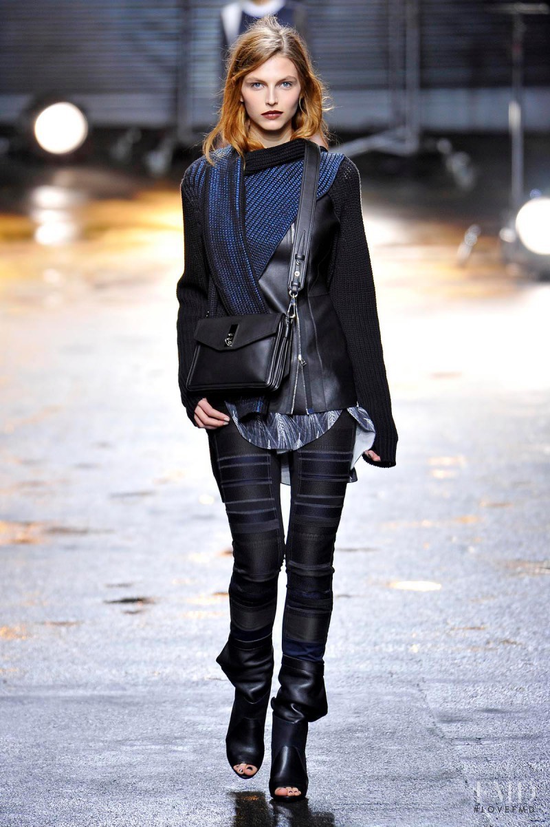 Karlina Caune featured in  the 3.1 Phillip Lim fashion show for Autumn/Winter 2013