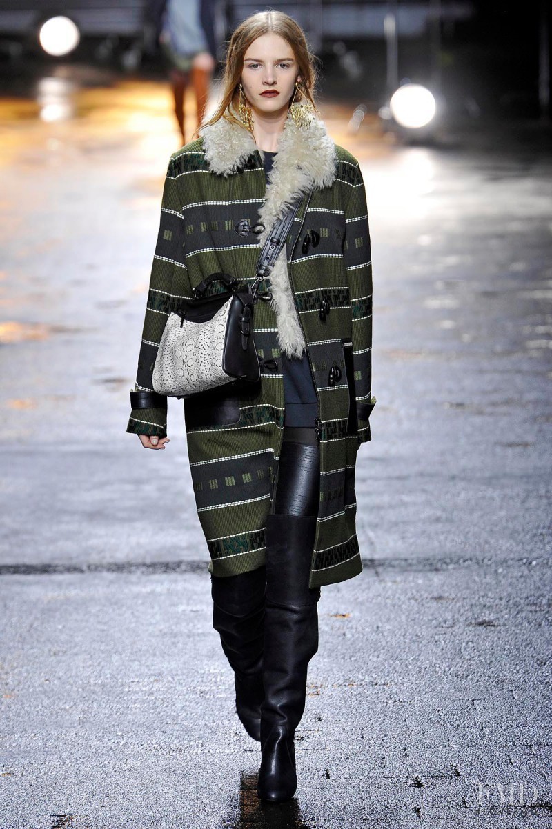 Asia Piwka featured in  the 3.1 Phillip Lim fashion show for Autumn/Winter 2013