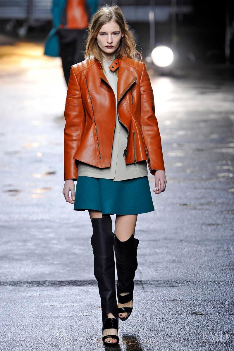 Marine Van Outryve featured in  the 3.1 Phillip Lim fashion show for Autumn/Winter 2013