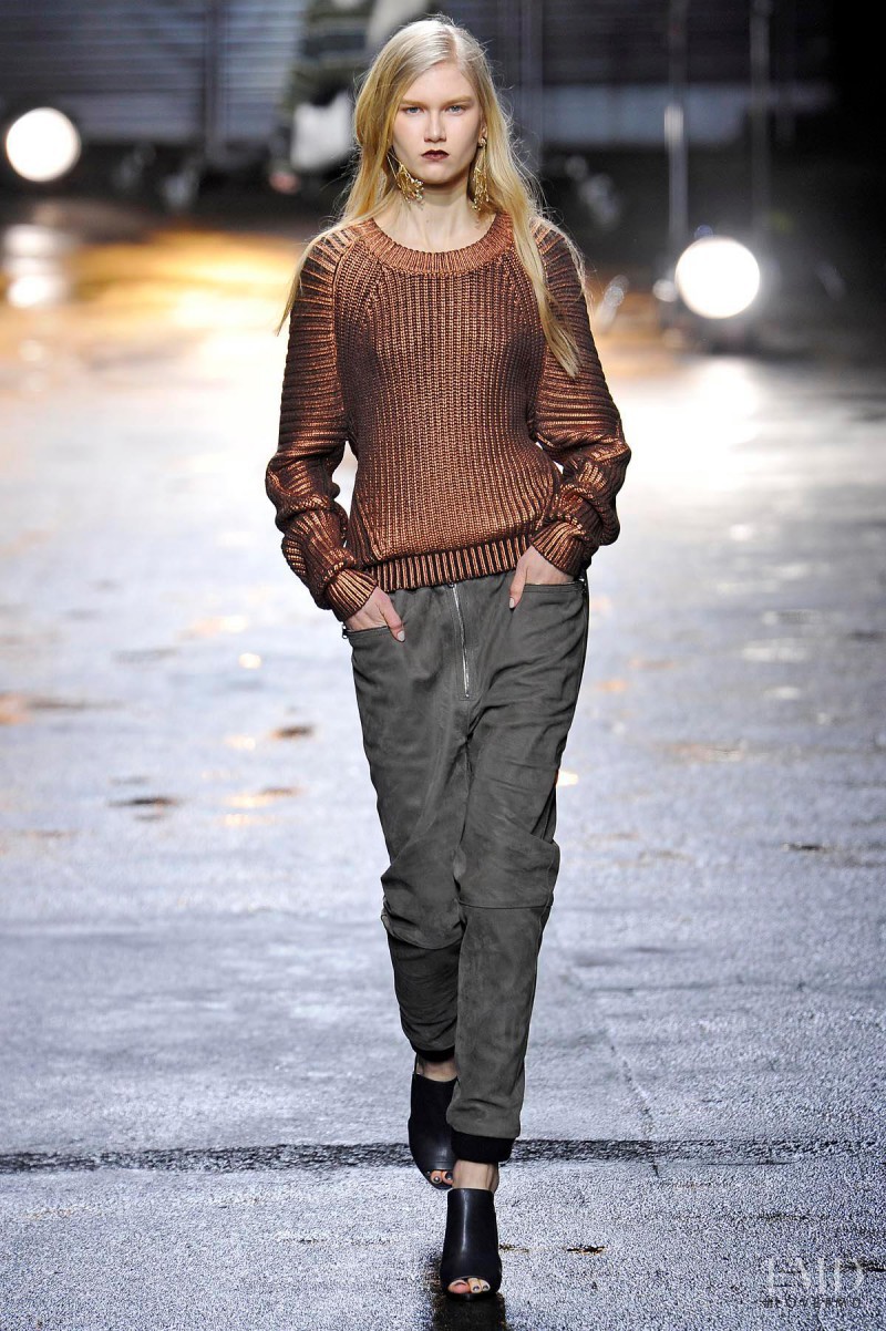 Anna Martynova featured in  the 3.1 Phillip Lim fashion show for Autumn/Winter 2013