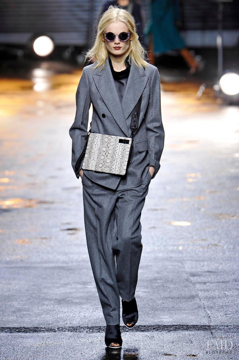 Hanne Gaby Odiele featured in  the 3.1 Phillip Lim fashion show for Autumn/Winter 2013