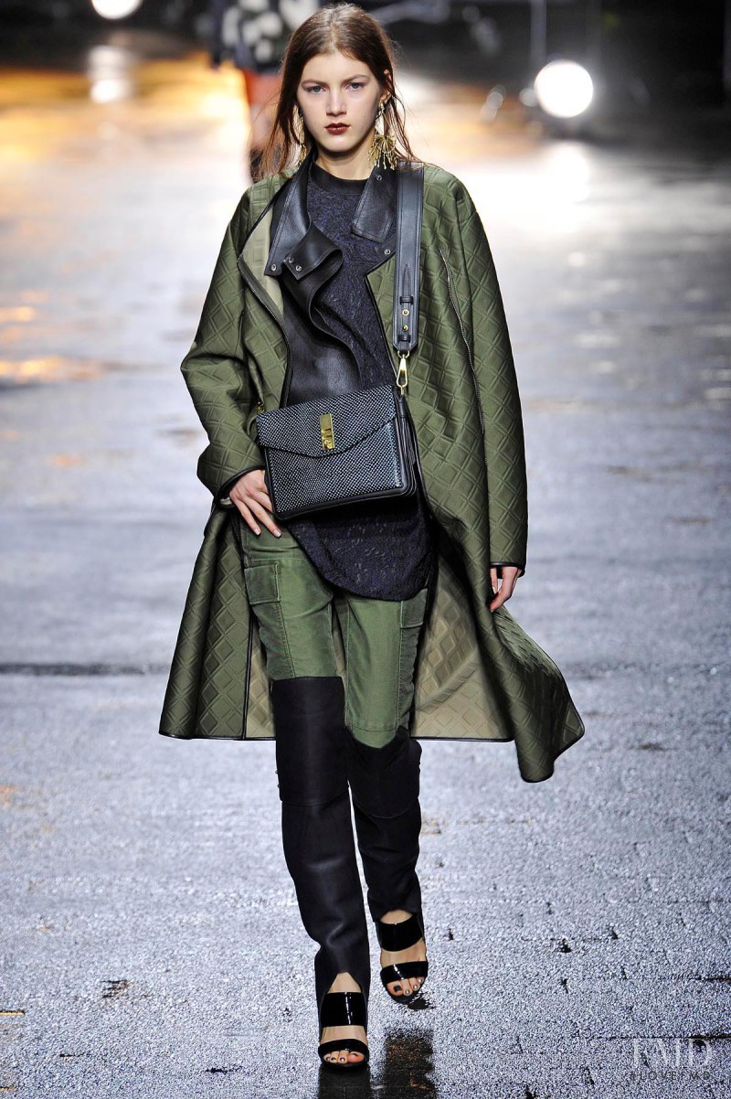 Valery Kaufman featured in  the 3.1 Phillip Lim fashion show for Autumn/Winter 2013
