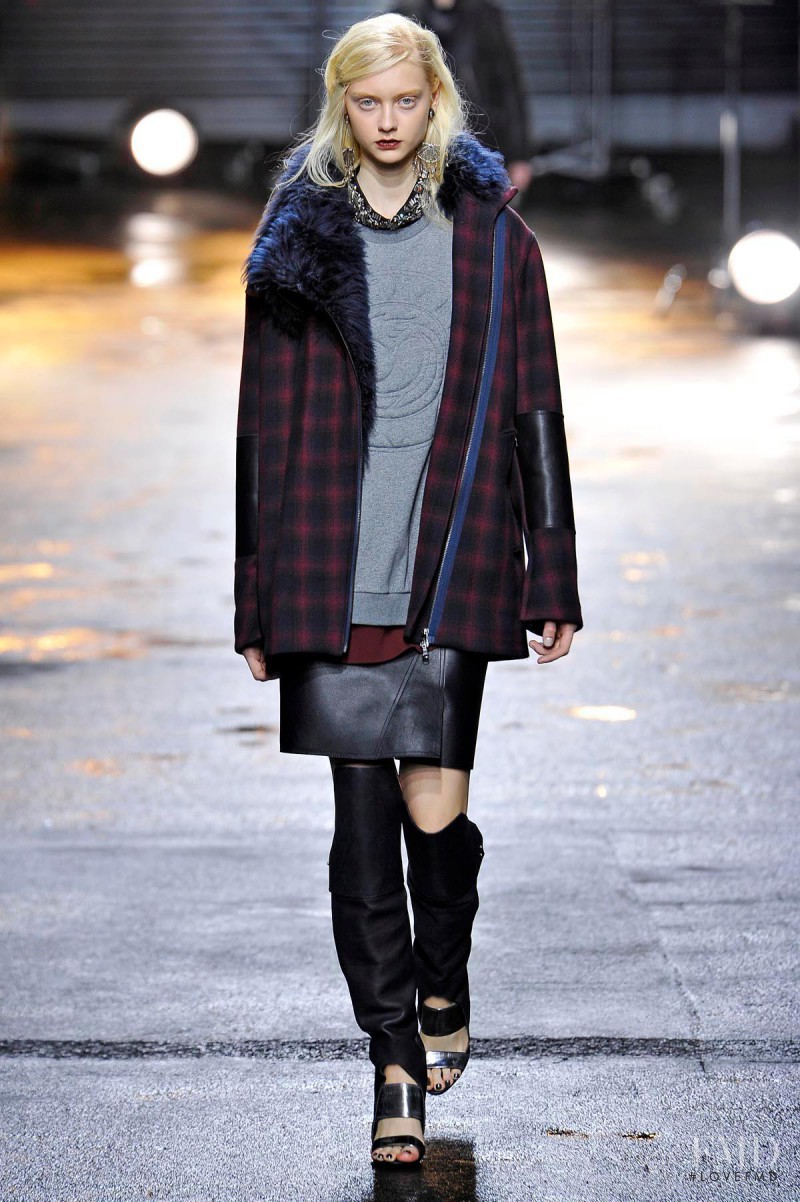 Nastya Kusakina featured in  the 3.1 Phillip Lim fashion show for Autumn/Winter 2013