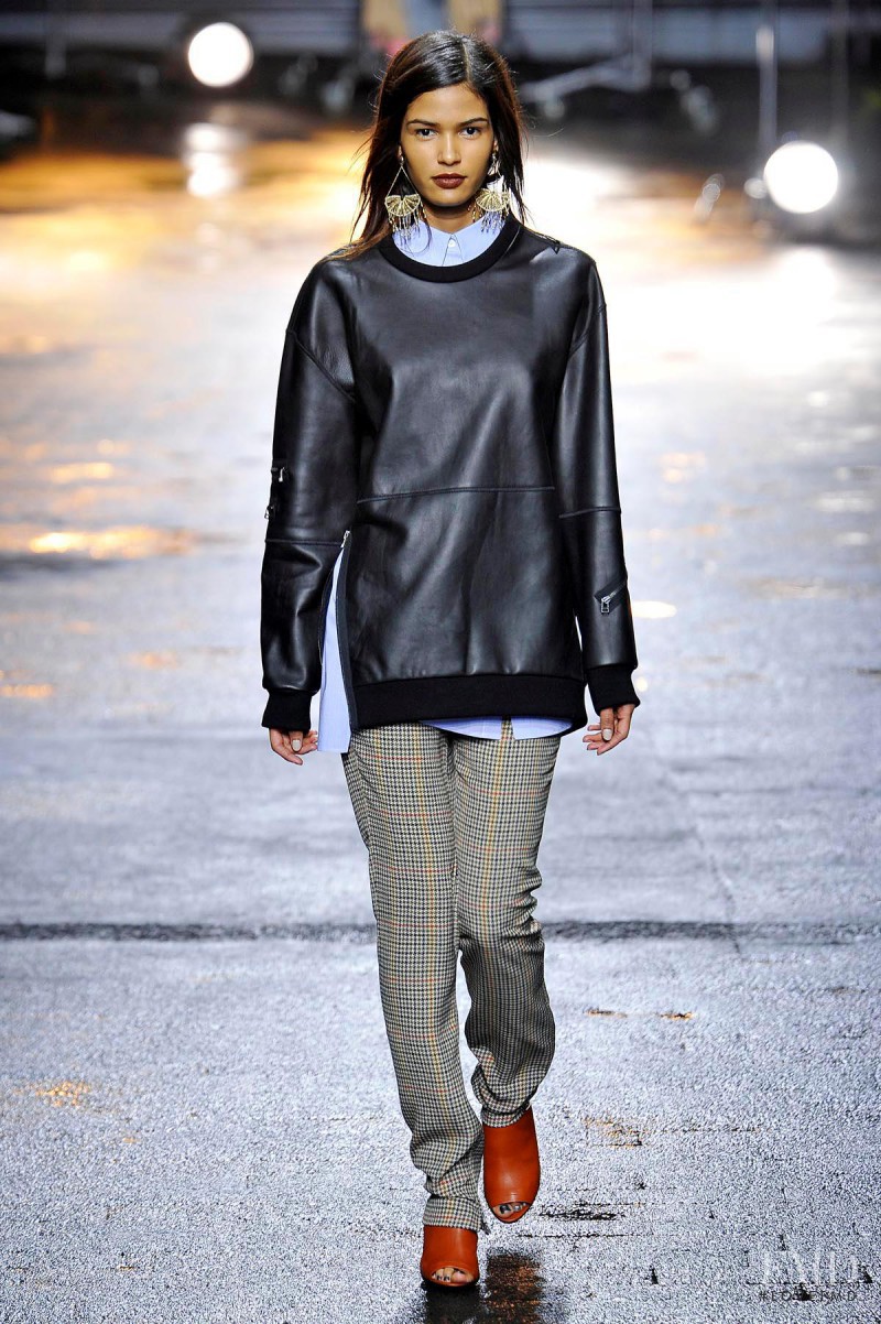 Cris Urena featured in  the 3.1 Phillip Lim fashion show for Autumn/Winter 2013