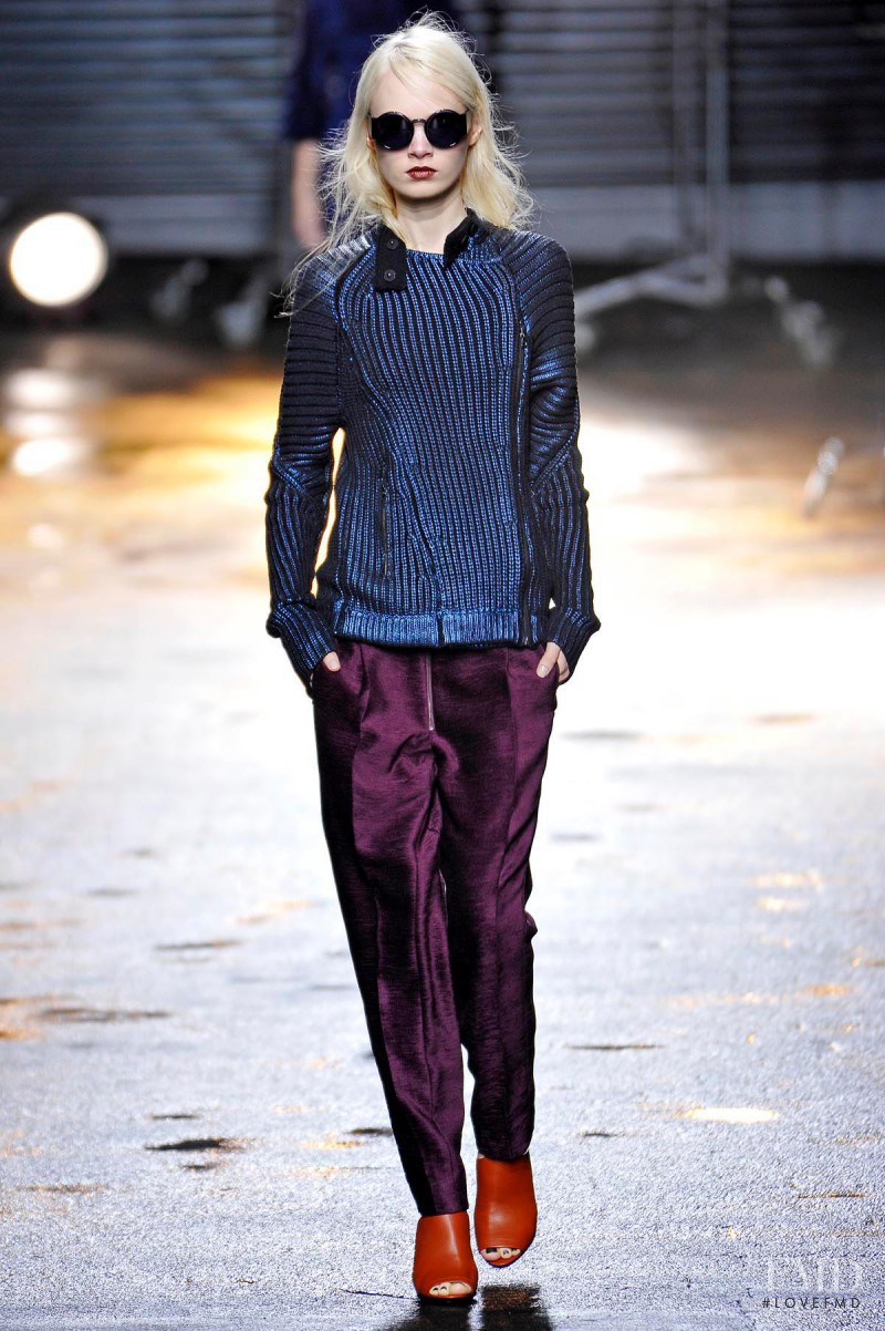 Steffi Soede featured in  the 3.1 Phillip Lim fashion show for Autumn/Winter 2013