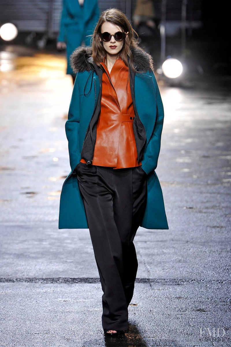 Kayley Chabot featured in  the 3.1 Phillip Lim fashion show for Autumn/Winter 2013