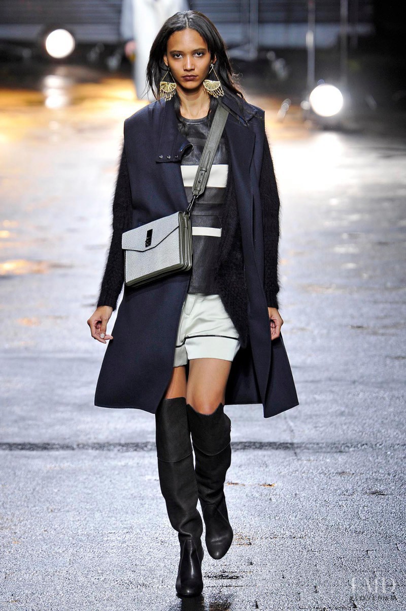 Cora Emmanuel featured in  the 3.1 Phillip Lim fashion show for Autumn/Winter 2013