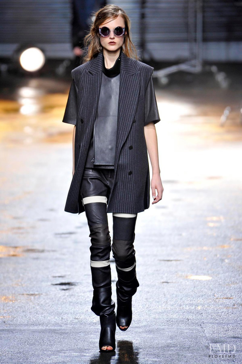 Lieve Dannau featured in  the 3.1 Phillip Lim fashion show for Autumn/Winter 2013