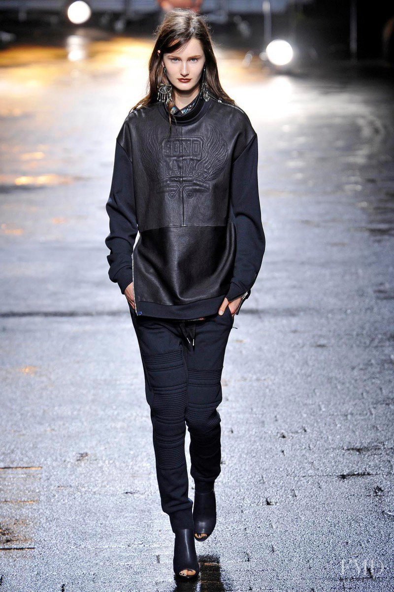 Mackenzie Drazan featured in  the 3.1 Phillip Lim fashion show for Autumn/Winter 2013