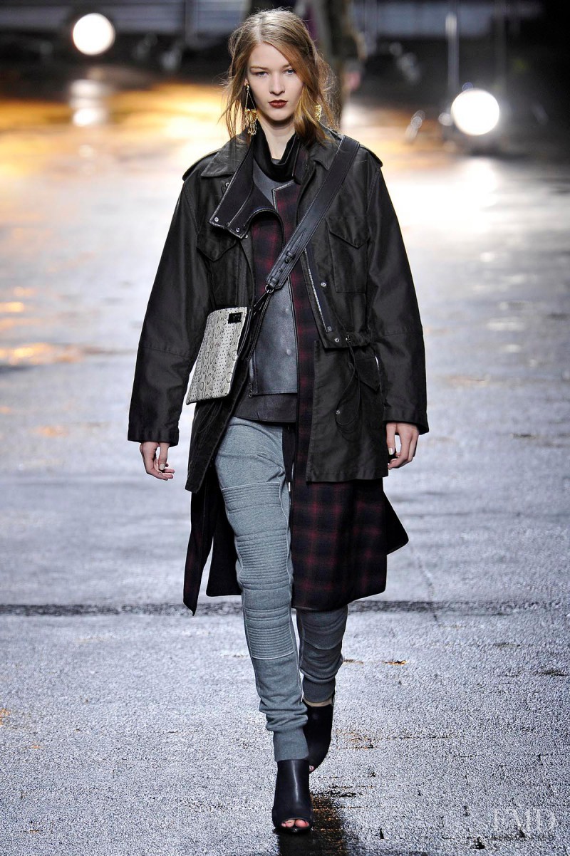 Elena Bartels featured in  the 3.1 Phillip Lim fashion show for Autumn/Winter 2013