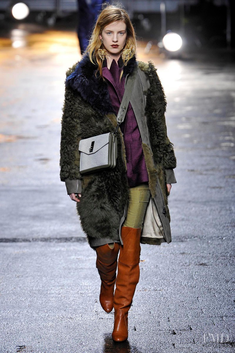 Julia Frauche featured in  the 3.1 Phillip Lim fashion show for Autumn/Winter 2013