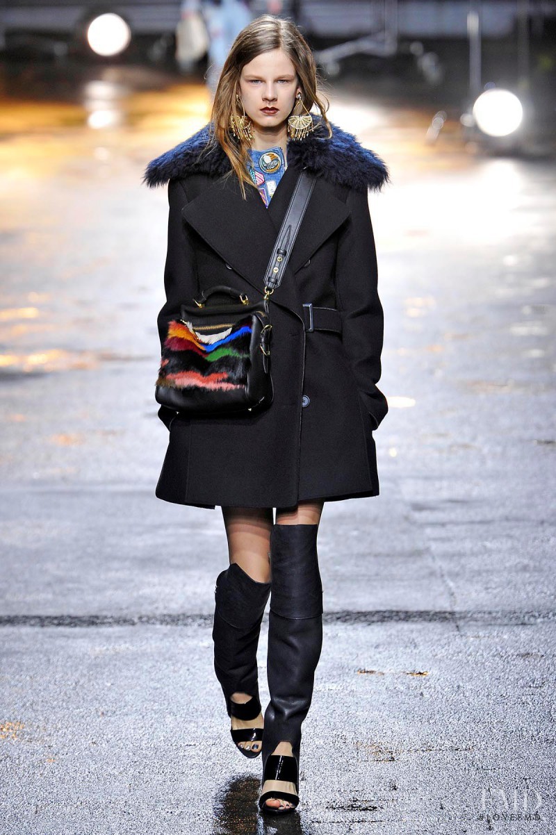 Joanna Tatarka featured in  the 3.1 Phillip Lim fashion show for Autumn/Winter 2013