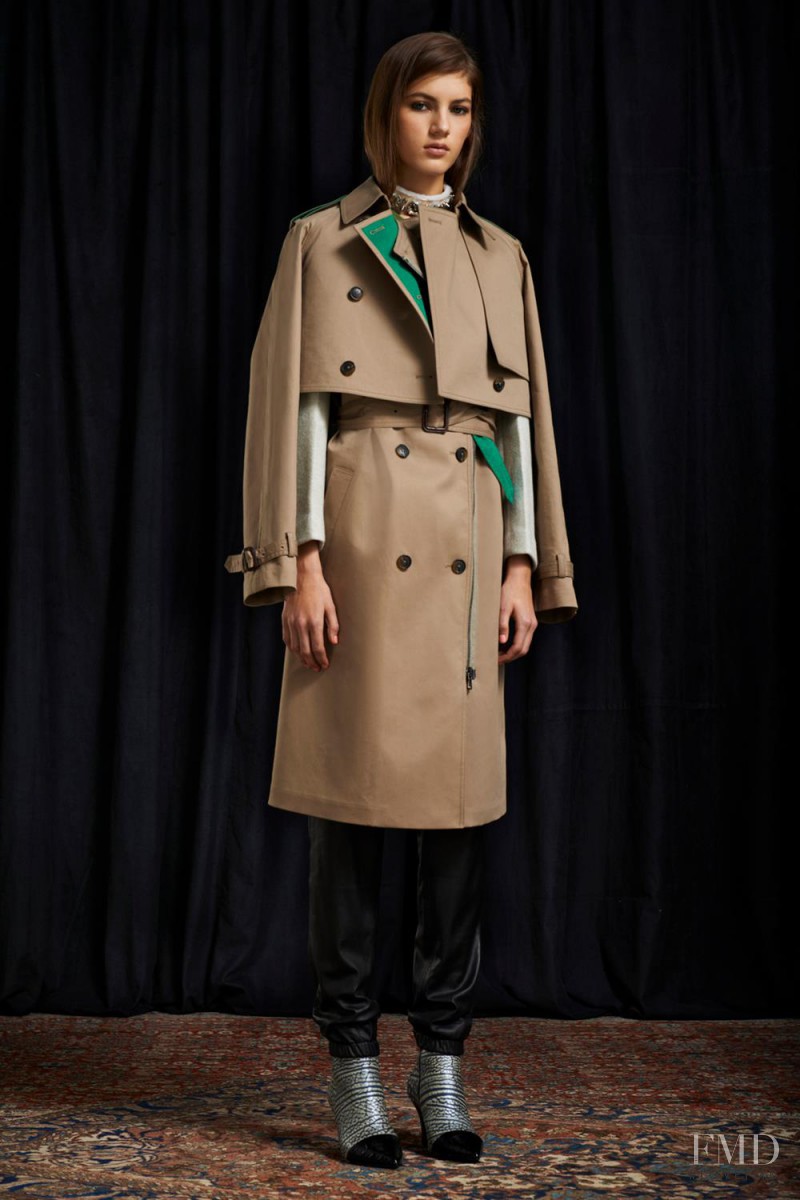 Valery Kaufman featured in  the 3.1 Phillip Lim lookbook for Pre-Fall 2013