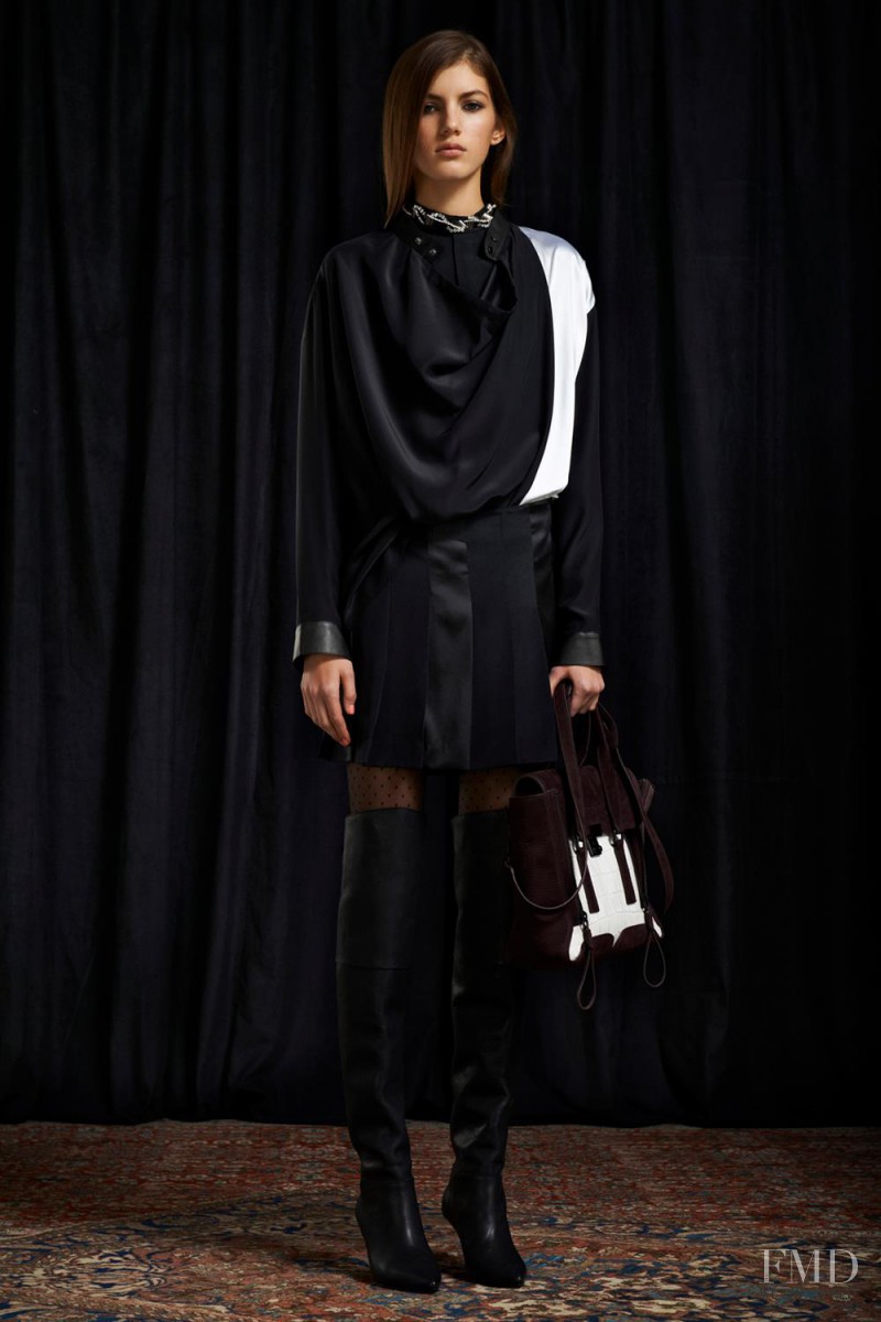 Valery Kaufman featured in  the 3.1 Phillip Lim lookbook for Pre-Fall 2013