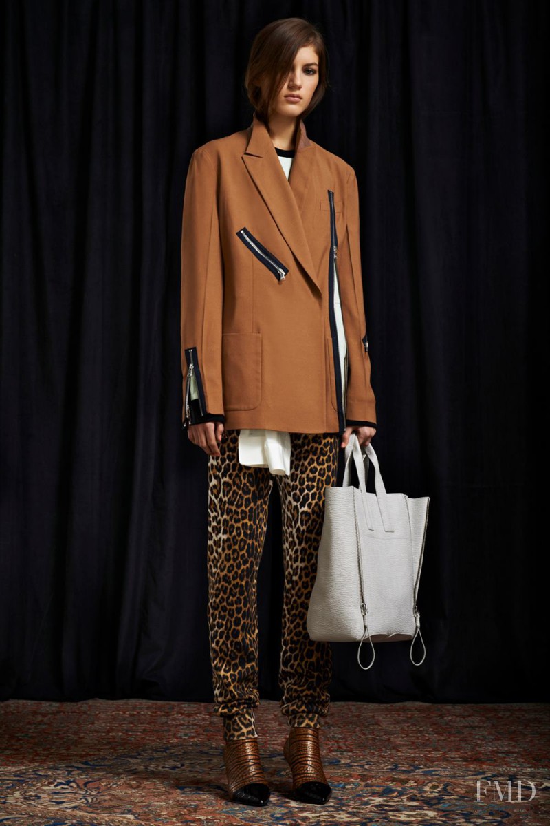 Valery Kaufman featured in  the 3.1 Phillip Lim lookbook for Pre-Fall 2013