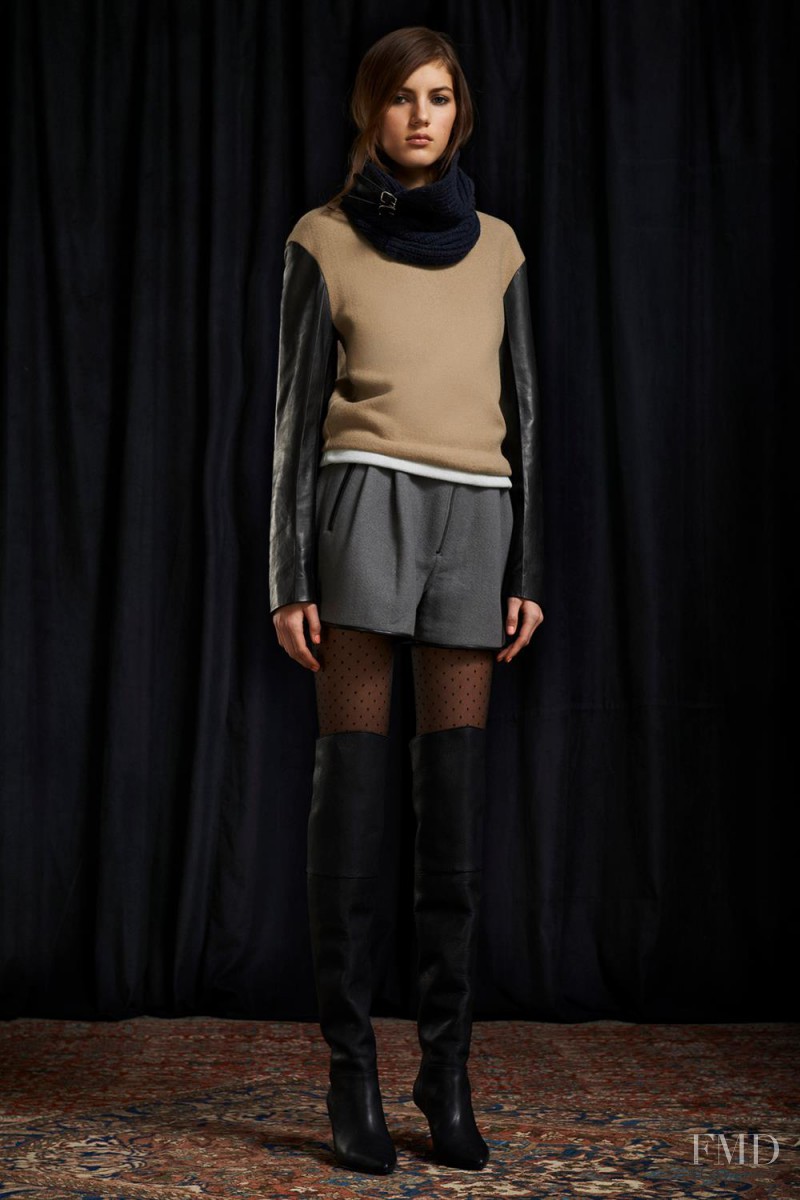 Valery Kaufman featured in  the 3.1 Phillip Lim lookbook for Pre-Fall 2013