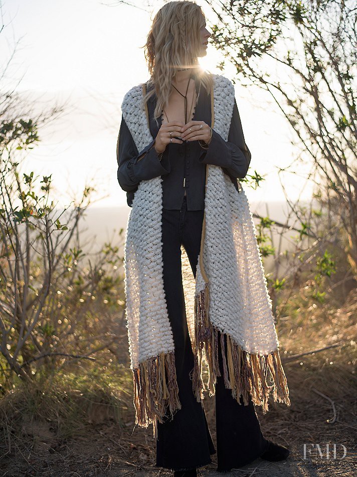 Leila Goldkuhl featured in  the Free People catalogue for Fall 2015