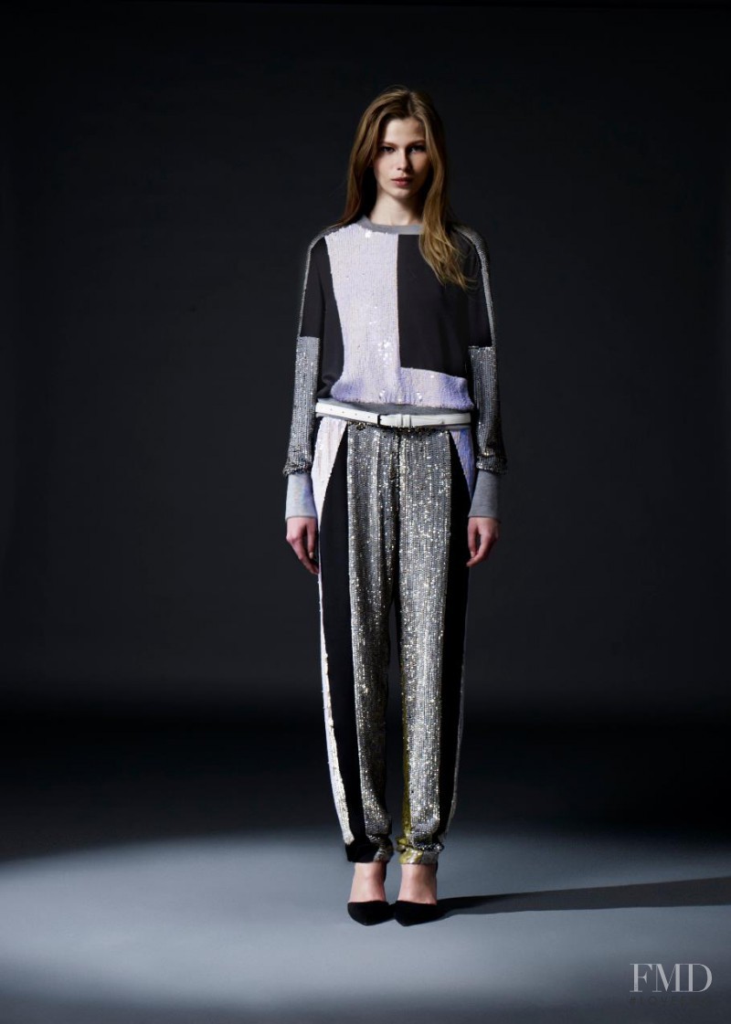 Monika Sawicka featured in  the 3.1 Phillip Lim fashion show for Holiday 2012