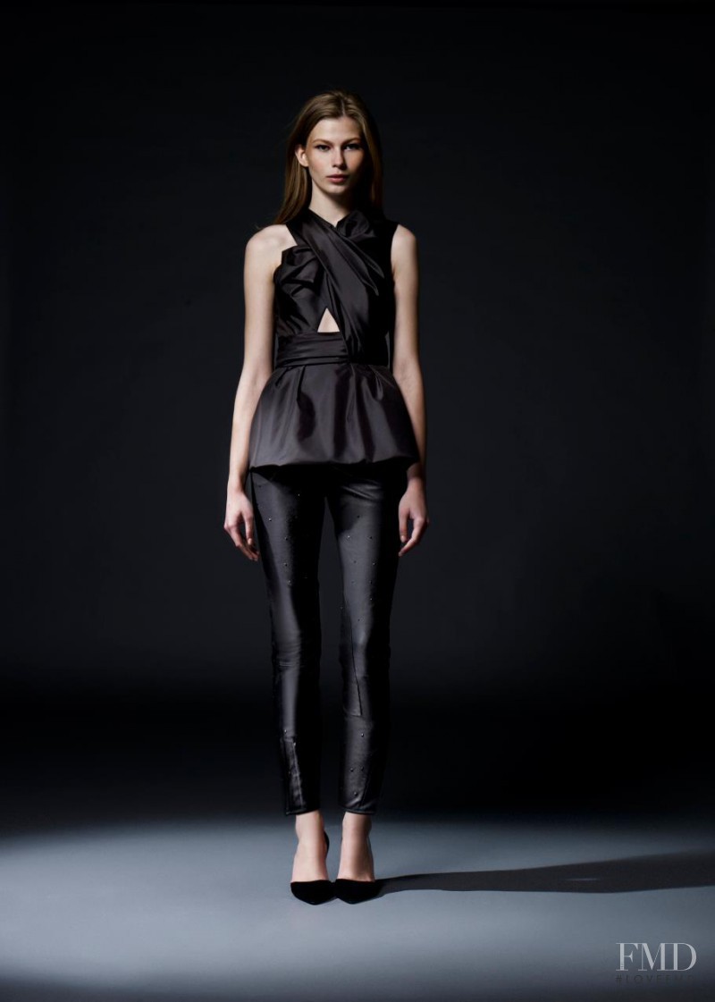 Monika Sawicka featured in  the 3.1 Phillip Lim fashion show for Holiday 2012