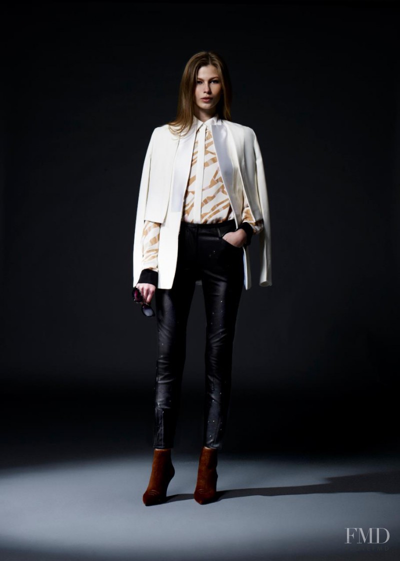 Monika Sawicka featured in  the 3.1 Phillip Lim fashion show for Holiday 2012