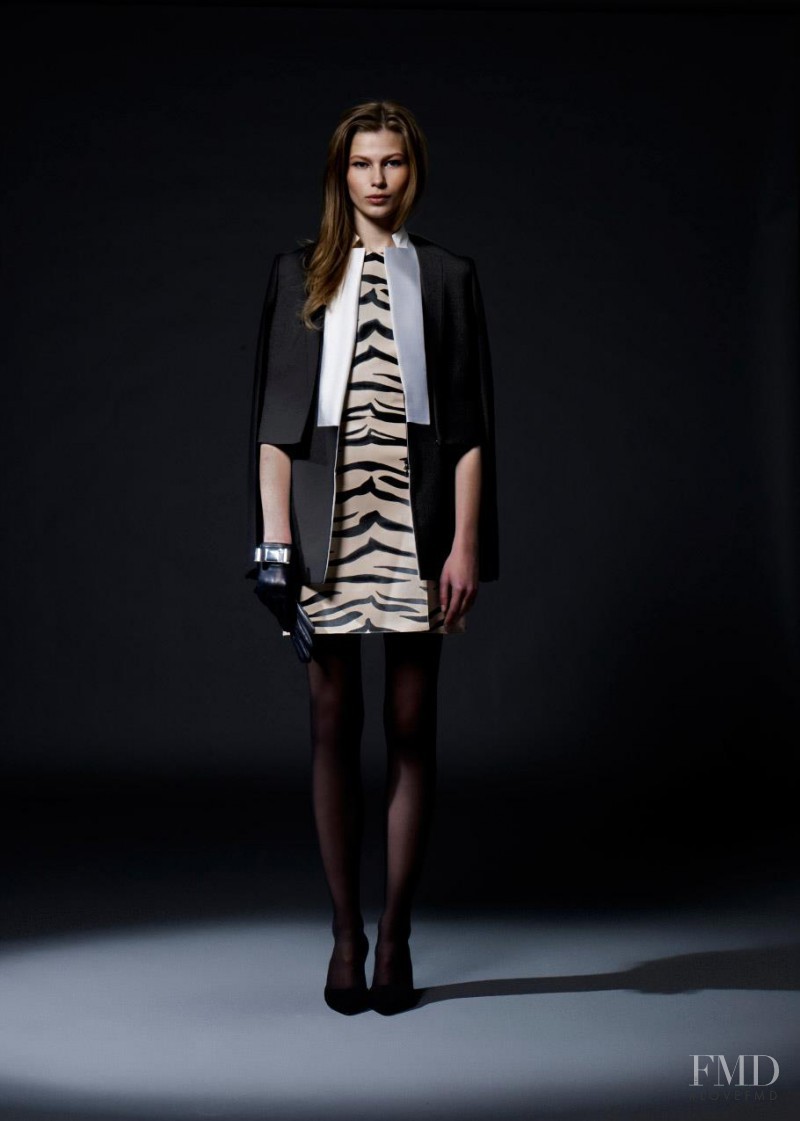 Monika Sawicka featured in  the 3.1 Phillip Lim fashion show for Holiday 2012