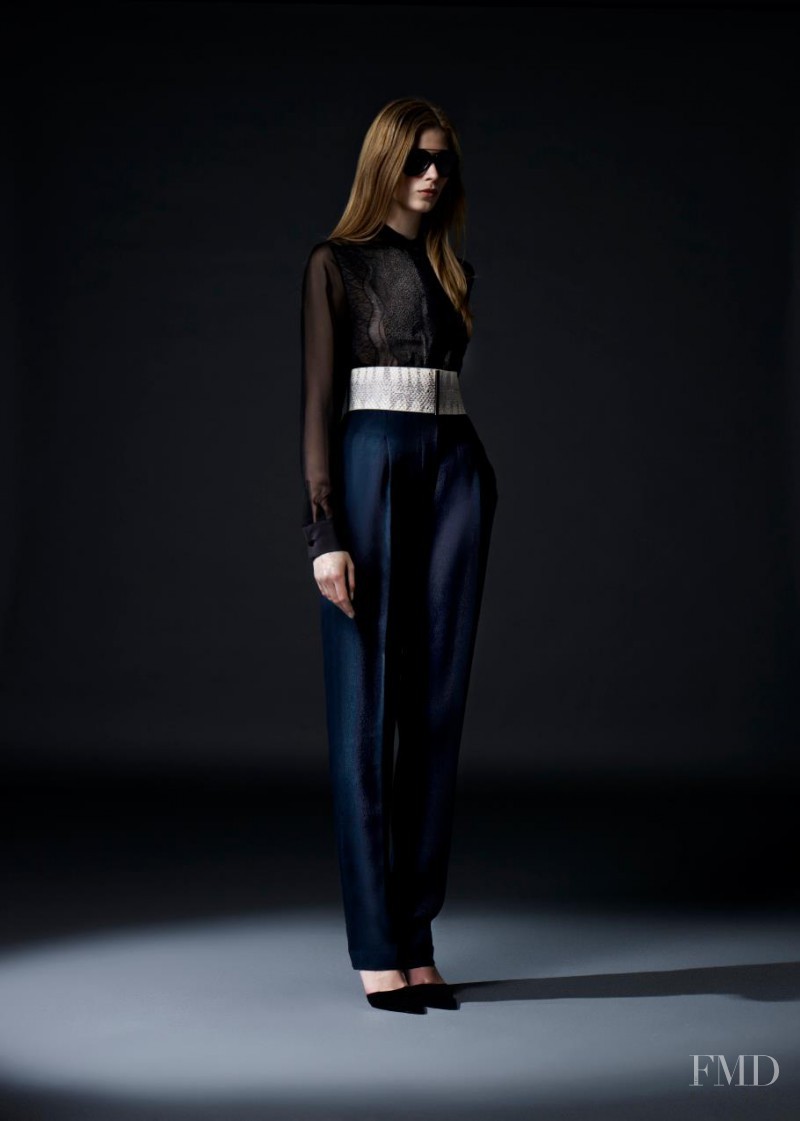 Monika Sawicka featured in  the 3.1 Phillip Lim fashion show for Holiday 2012