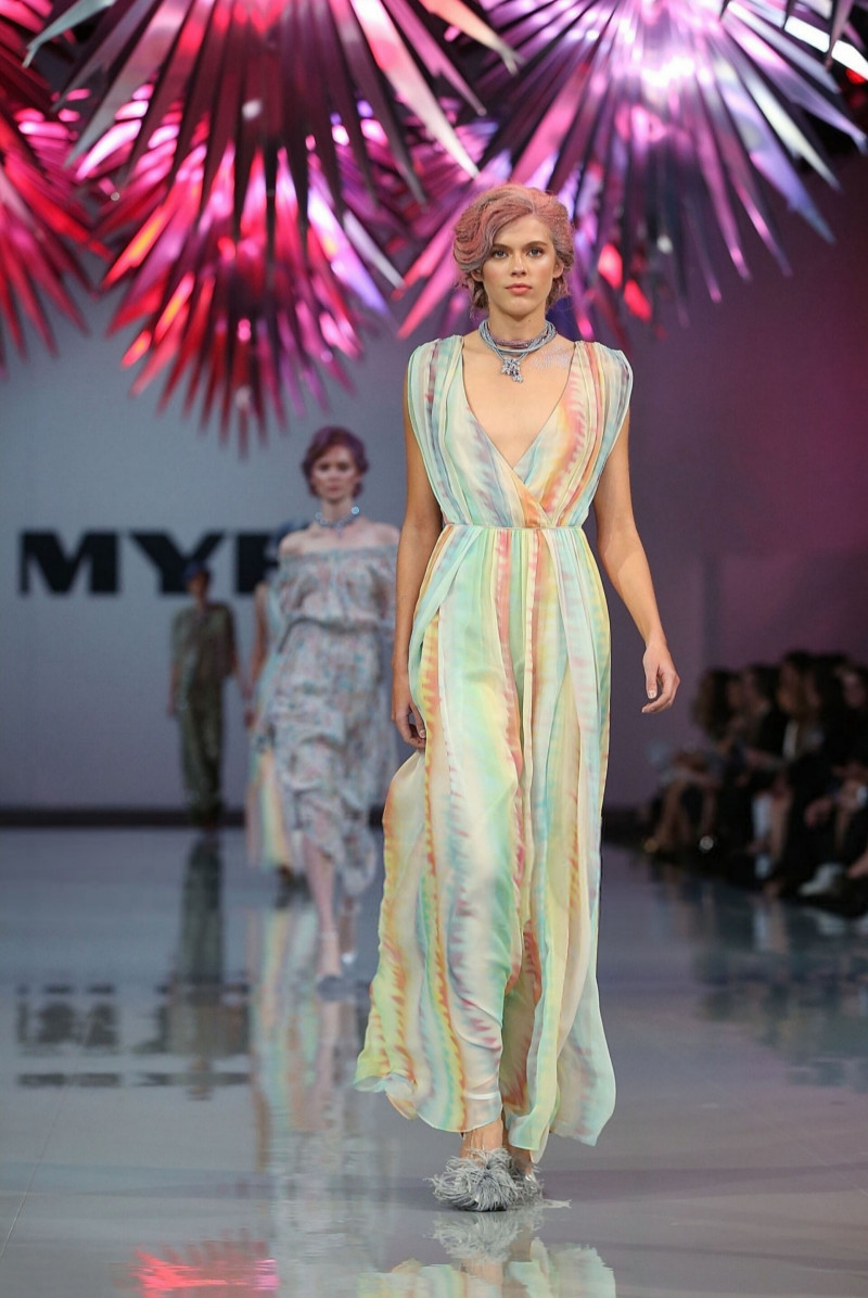Victoria Lee featured in  the Myer fashion show for Spring/Summer 2014