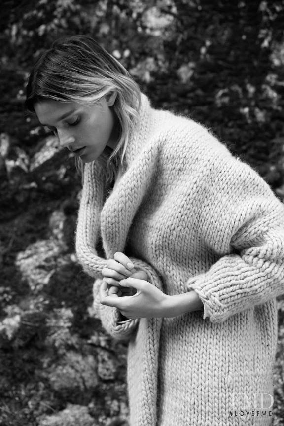Leila Goldkuhl featured in  the Anaak lookbook for Autumn/Winter 2015