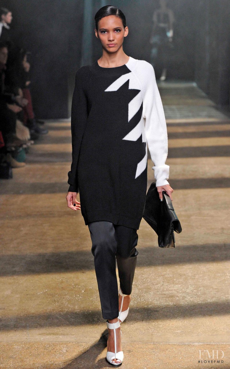 Cora Emmanuel featured in  the 3.1 Phillip Lim fashion show for Autumn/Winter 2012