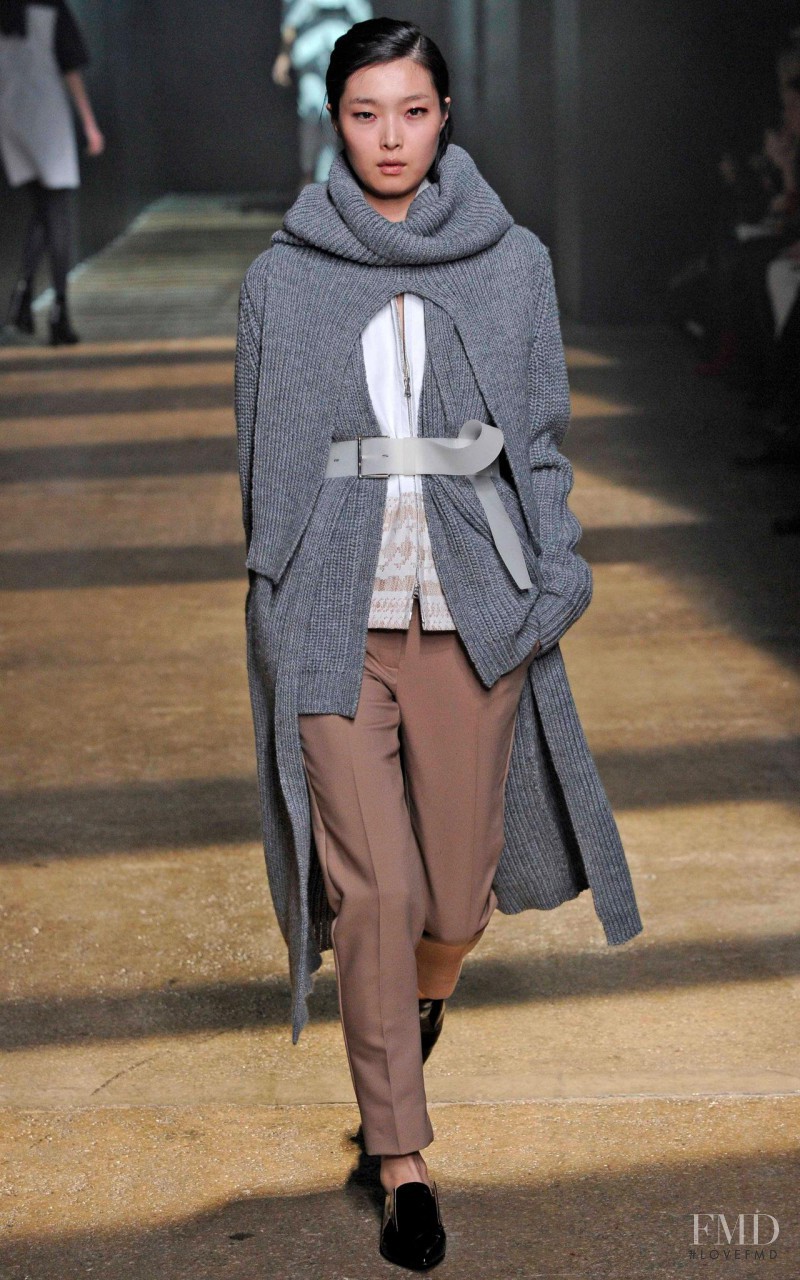 Sung Hee Kim featured in  the 3.1 Phillip Lim fashion show for Autumn/Winter 2012