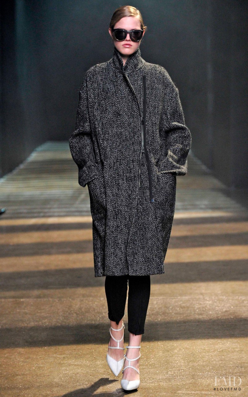 Milana Kruz featured in  the 3.1 Phillip Lim fashion show for Autumn/Winter 2012