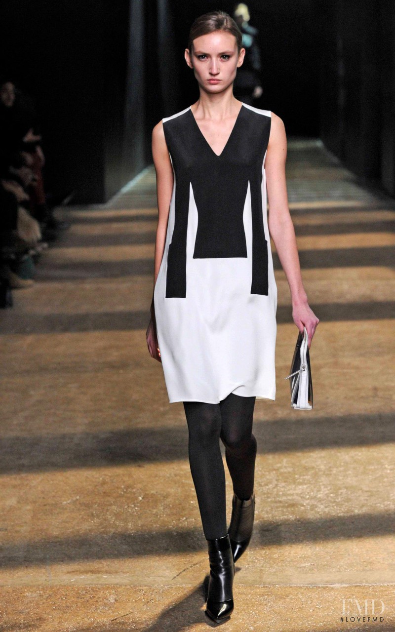 Alex Yuryeva featured in  the 3.1 Phillip Lim fashion show for Autumn/Winter 2012