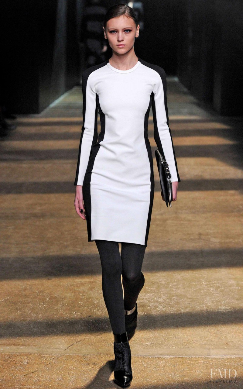 Mila Krasnoiarova featured in  the 3.1 Phillip Lim fashion show for Autumn/Winter 2012