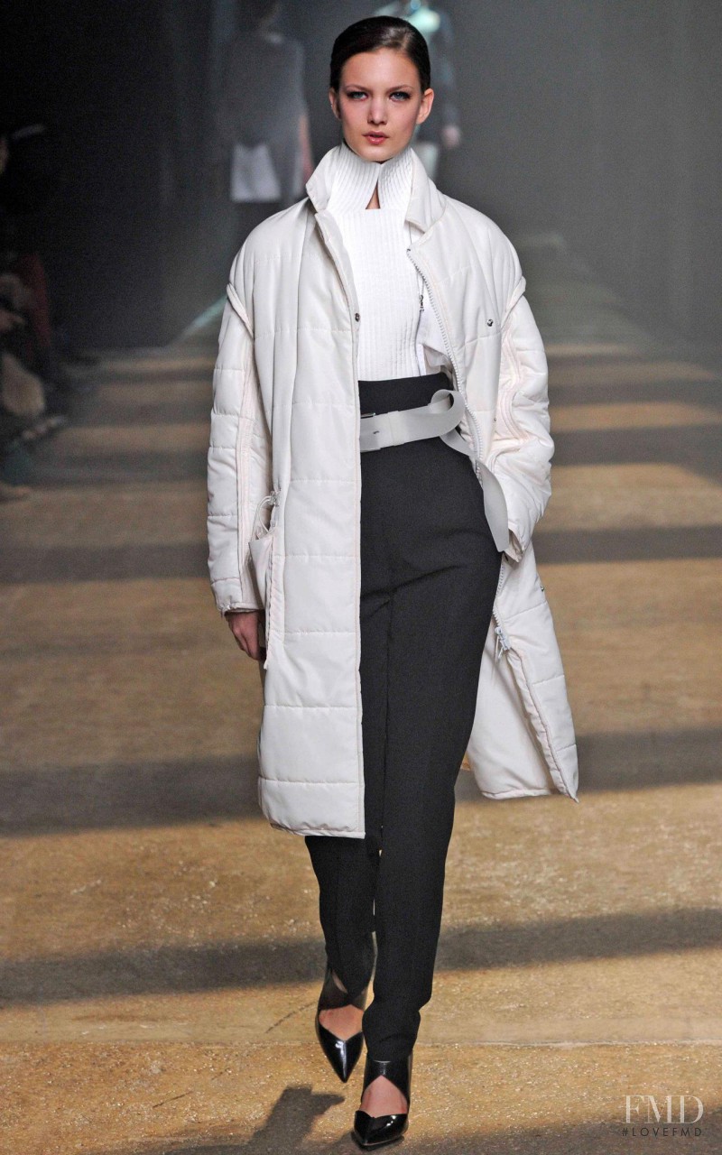 Nadine Ponce featured in  the 3.1 Phillip Lim fashion show for Autumn/Winter 2012