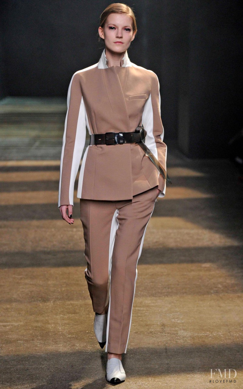 Julia Suszfalak featured in  the 3.1 Phillip Lim fashion show for Autumn/Winter 2012