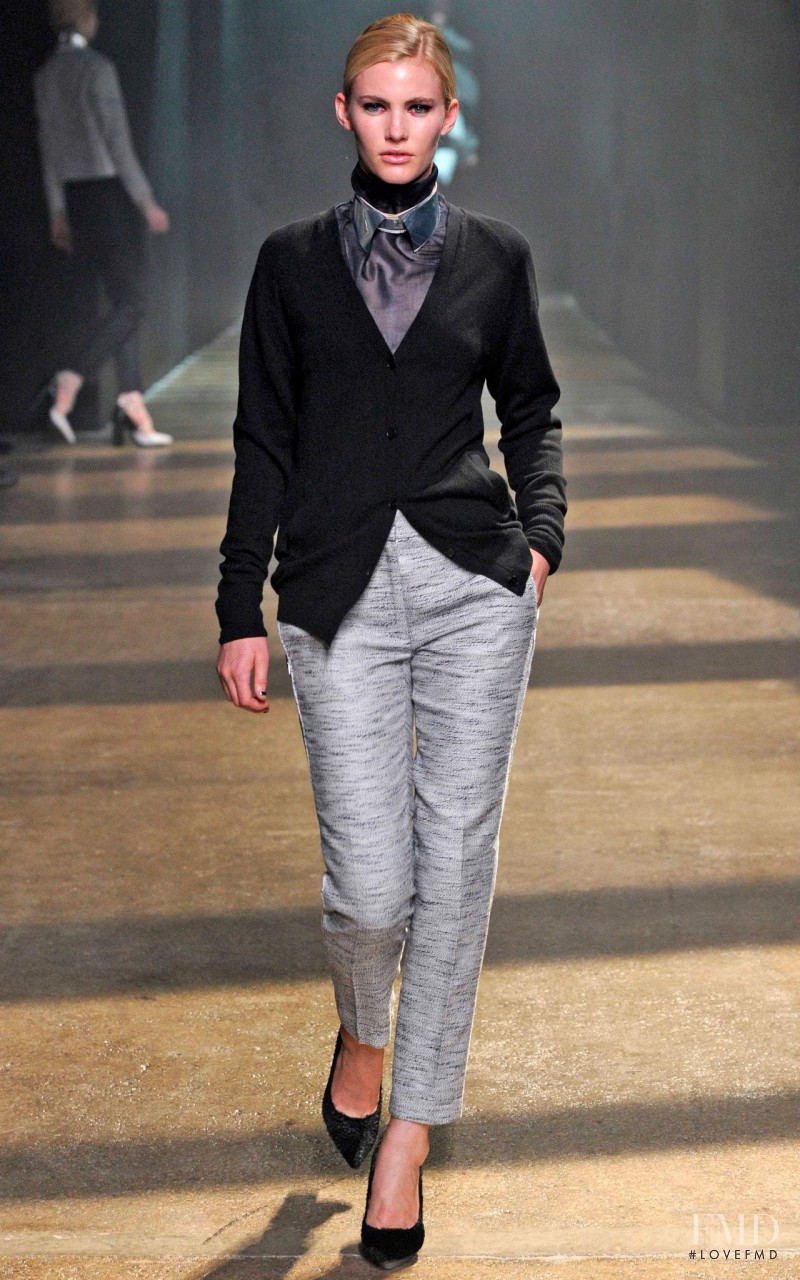 Emily Baker featured in  the 3.1 Phillip Lim fashion show for Autumn/Winter 2012