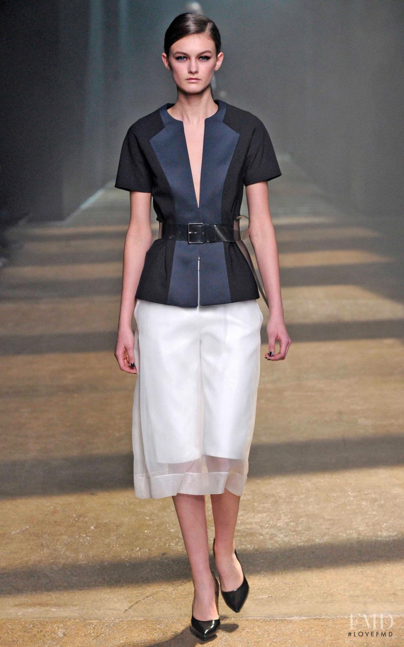 Andie Arthur featured in  the 3.1 Phillip Lim fashion show for Autumn/Winter 2012
