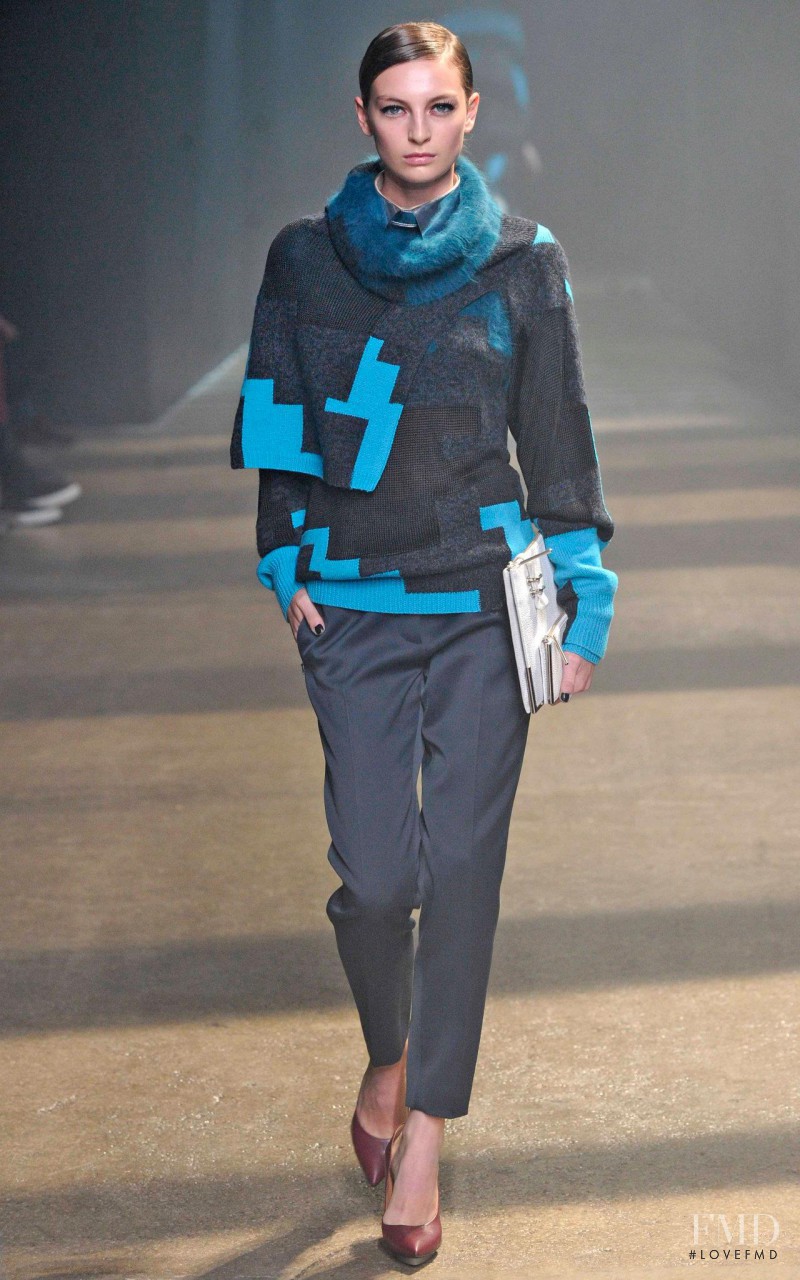 Rosemary Smith featured in  the 3.1 Phillip Lim fashion show for Autumn/Winter 2012