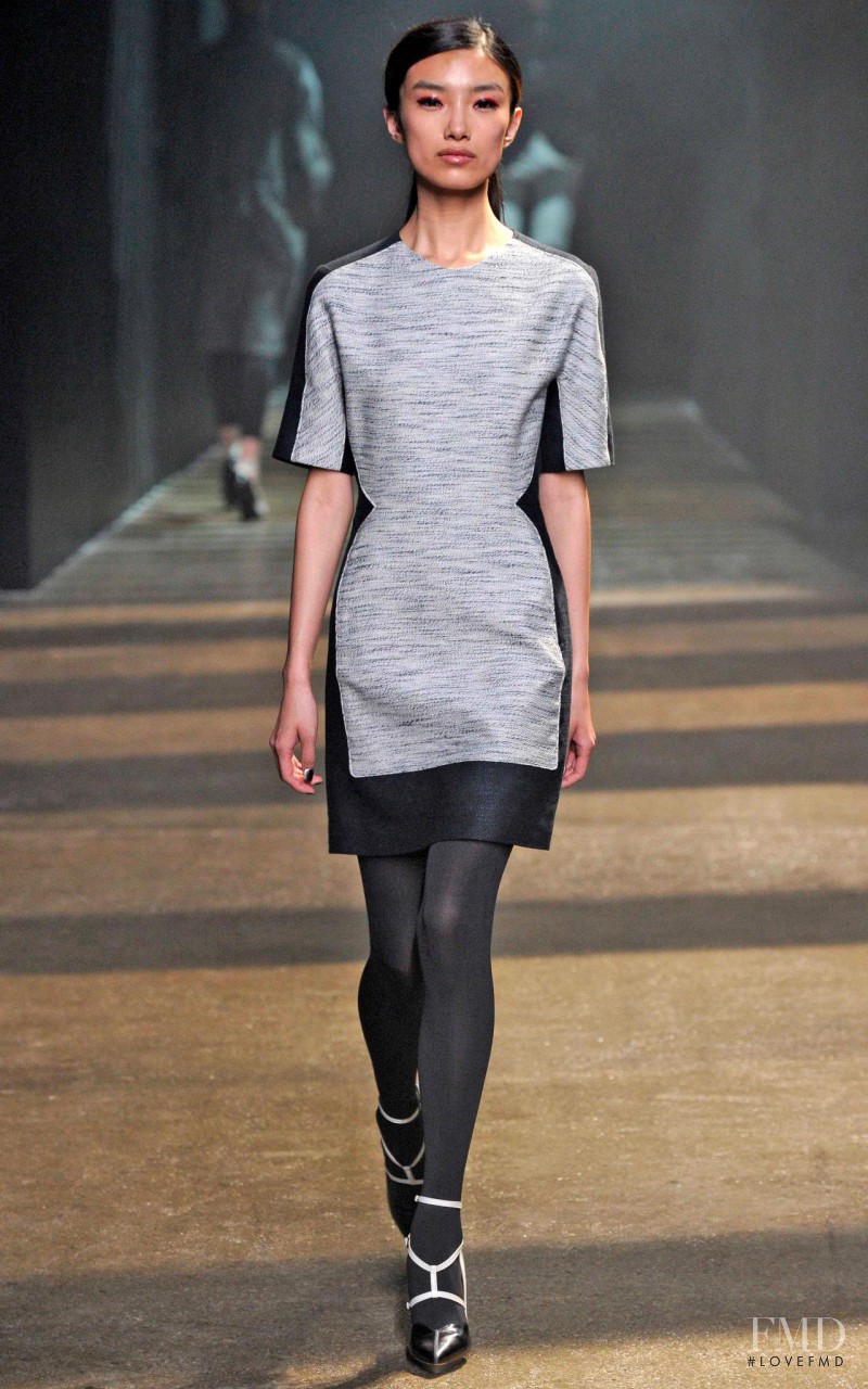Meng Die Hou featured in  the 3.1 Phillip Lim fashion show for Autumn/Winter 2012