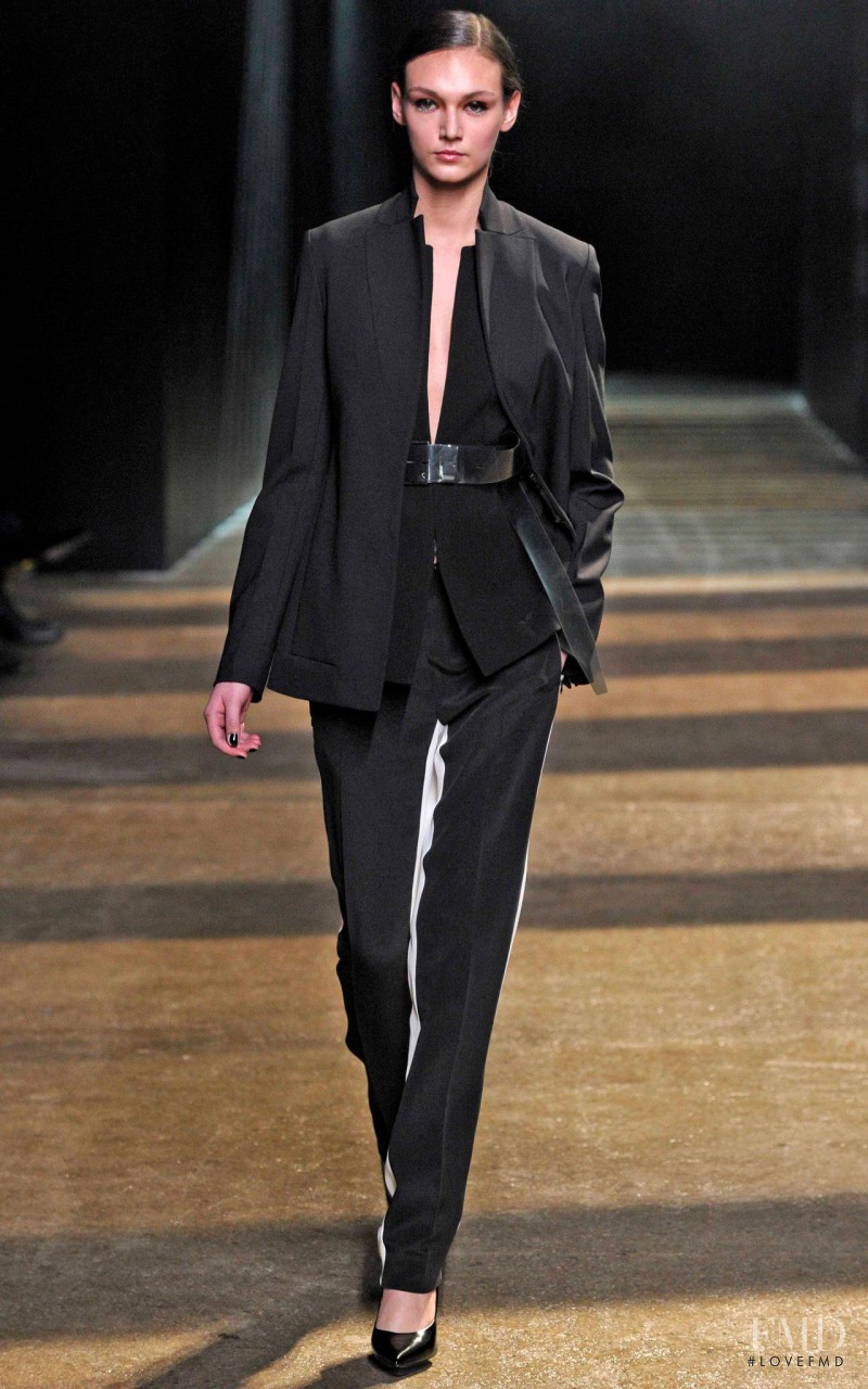 Deimante Misiunaite featured in  the 3.1 Phillip Lim fashion show for Autumn/Winter 2012