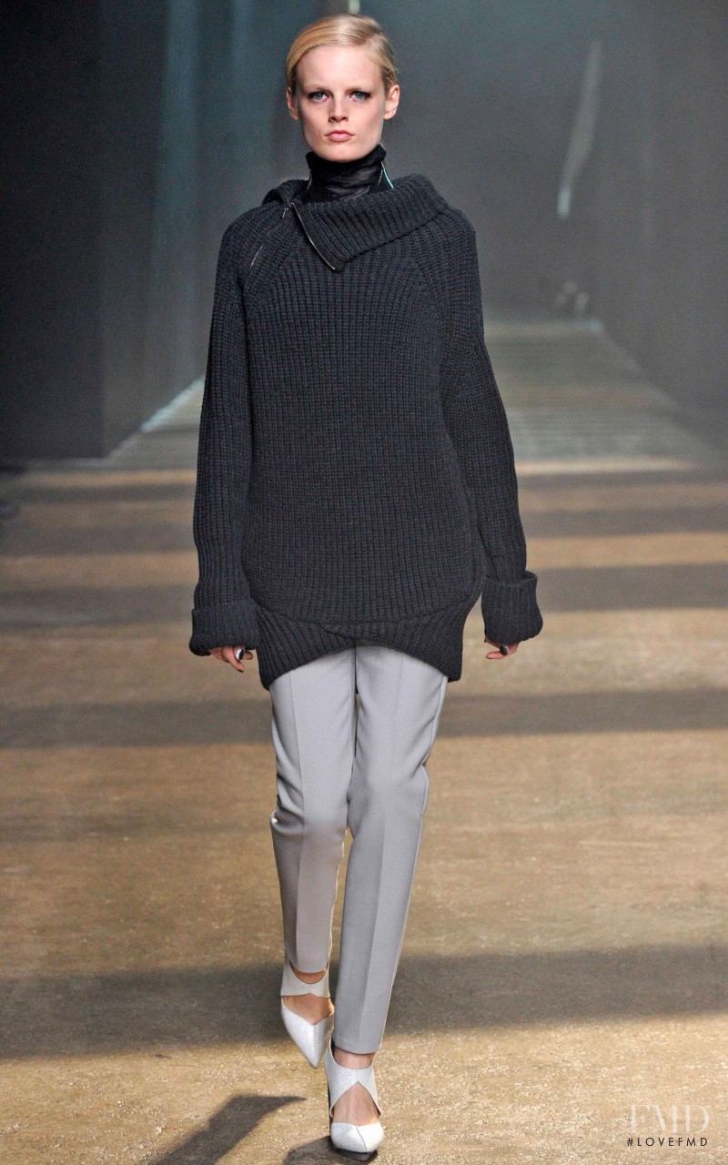 Hanne Gaby Odiele featured in  the 3.1 Phillip Lim fashion show for Autumn/Winter 2012